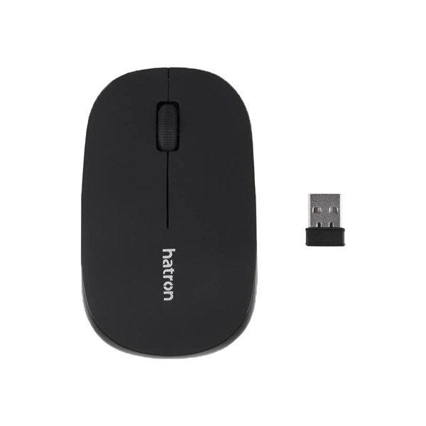 ماوس بی سیم Hatron مدل HMW105SL - مشکی