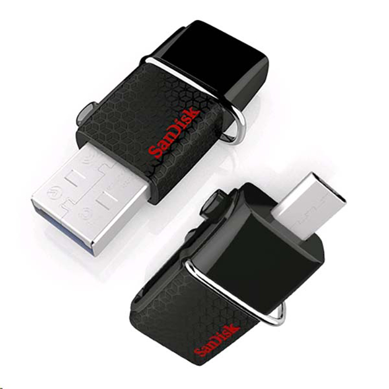 فلش 128 گیگ سن دیسک SanDisk Ultra Dual OTG USB3.0