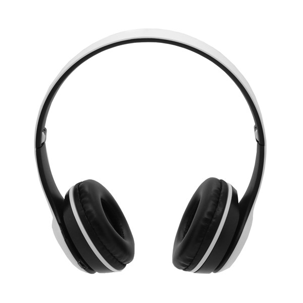 هدفون بی سیم مدل P47-سفید مشکی (پک ضعیف)