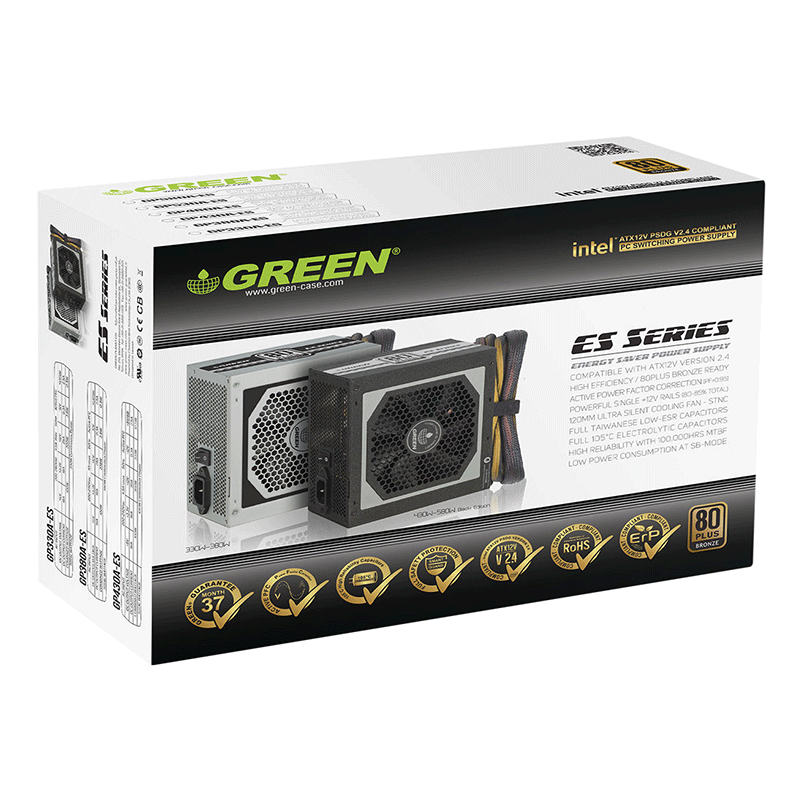 پاور 480 وات گرین Green GP480A-ES Bronze