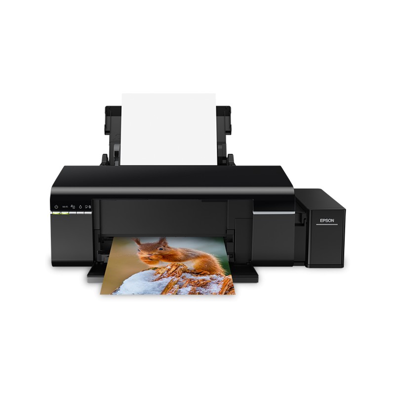 پرینتر رنگی جوهر افشان EPSON L805 + جوهر اصلی