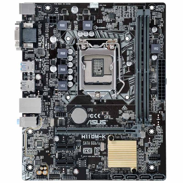 مادربرد ایسوس H110M-K DDR4