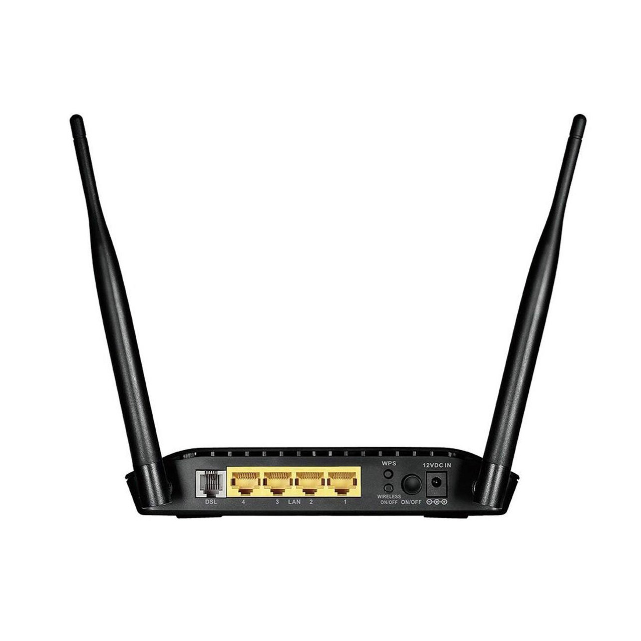 مودم D-Link DSL-2750E Wireless N300 ADSL2+ Modem Router - مشکی (یکساله شرکتی)