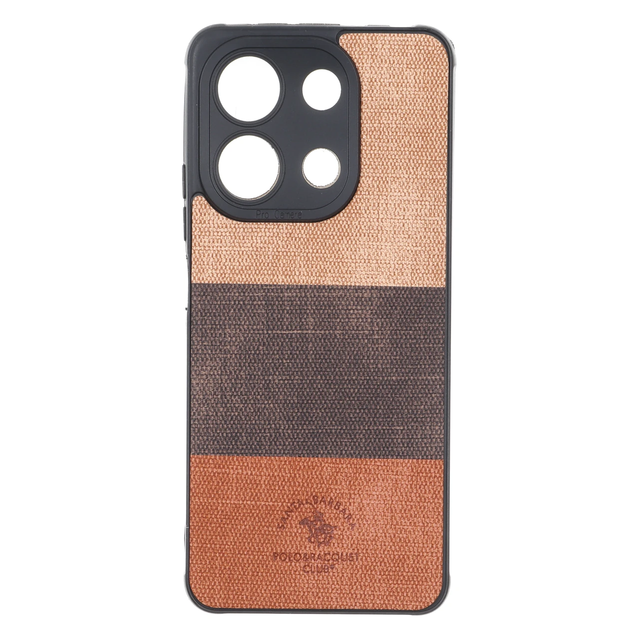 قاب Santa Barbara طرح پارچه ای سه رنگ Xiaomi Redmi Note 13 4G - کد 40