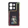 قاب Solid Case منحنی LUCKY طرح دار Xiaomi Redmi Note 13 4G - کد 334