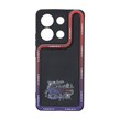 قاب Solid Case منحنی LUCKY طرح دار Xiaomi Redmi Note 13 4G - کد 335