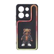 قاب Solid Case منحنی LUCKY طرح دار Xiaomi Redmi Note 13 4G - کد 339