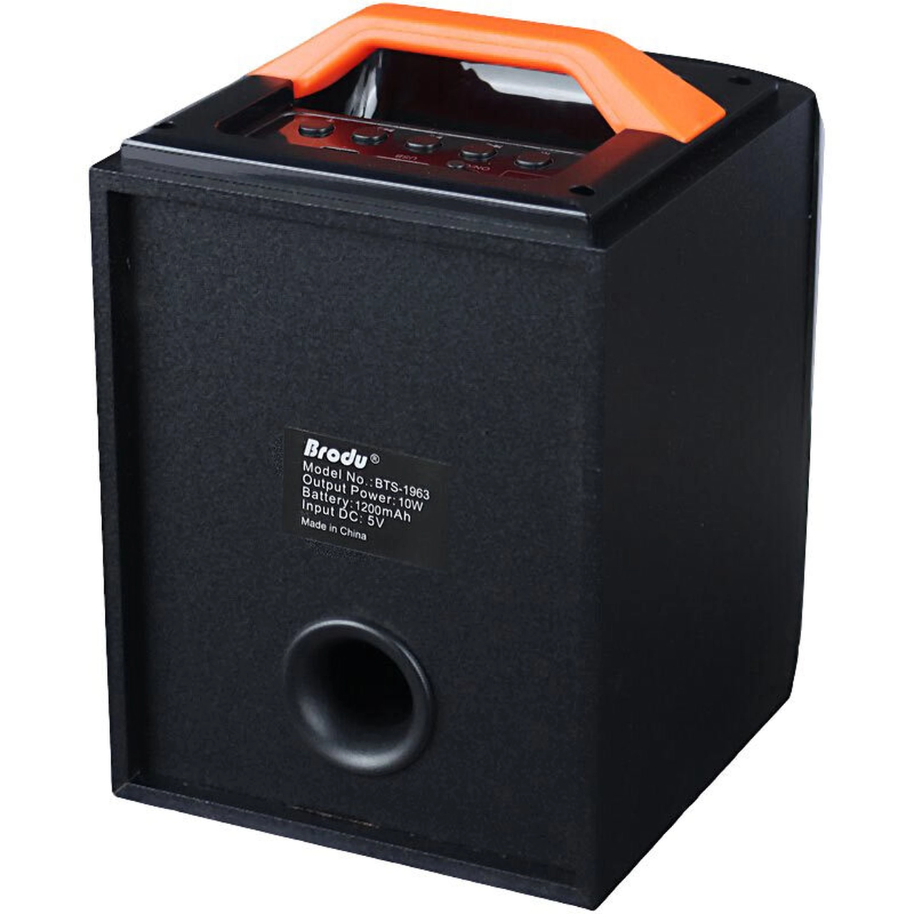 اسپیکر بی سیم Brodu مدل BTS-1963 - مشکی - TCO