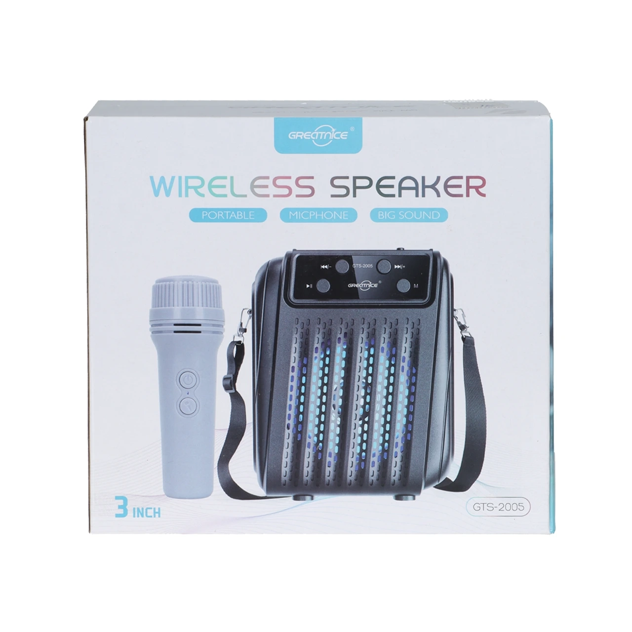 اسپیکر بی سیم Greatnice مدل GTS-2005 - مشکی - TCO