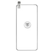 محافظ صفحه نمایش شیشه ای خم فول چسب Full Cover Kusa درجه یک Motorola Edge 50 Ultra