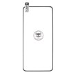 محافظ صفحه نمایش شیشه ای خم فول چسب Full Cover Kusa درجه یک Motorola Edge 60 Fusion
