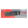 کیبورد و ماوس باسیم FANTECH مدل COMBO KM-100 - مشکی (گارانتی متین)