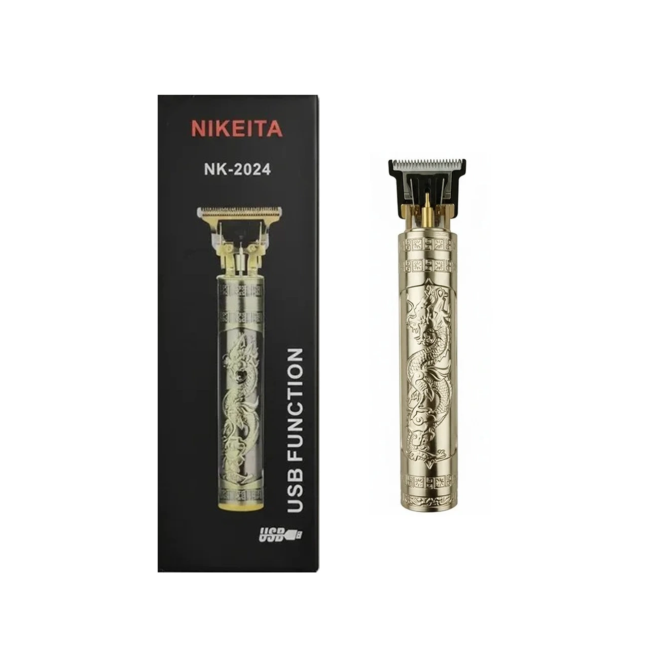 دستگاه اصلاح شارژی Nikeita مدل NK-2024 - طلایی