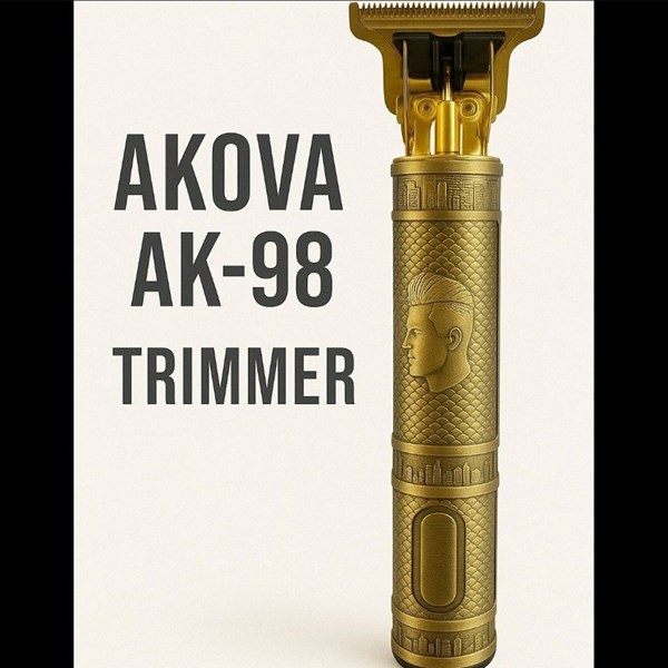 دستگاه اصلاح شارژی AKOVA مدل AK-98 - طلایی