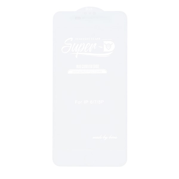 محافظ صفحه نمایش شیشه ای Apple iPhone 6 ‌Plus / iPhone 6S Plus / iPhone 7 Plus / iPhone 8 Plus - Full Cover Super D Biva - سفید
