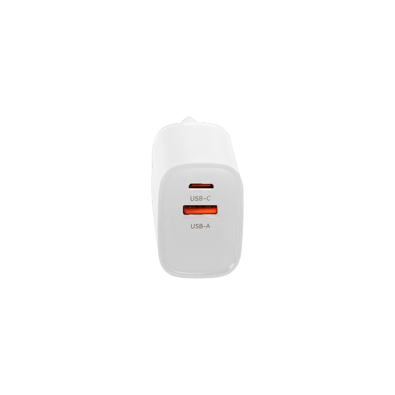 شارژر دیواری PD و فست دو پورت +Lindos مدل LN-CH40 20W به همراه کابل شارژ Type-C - سفید (گارانتی تعویض یکساله شرکتی)