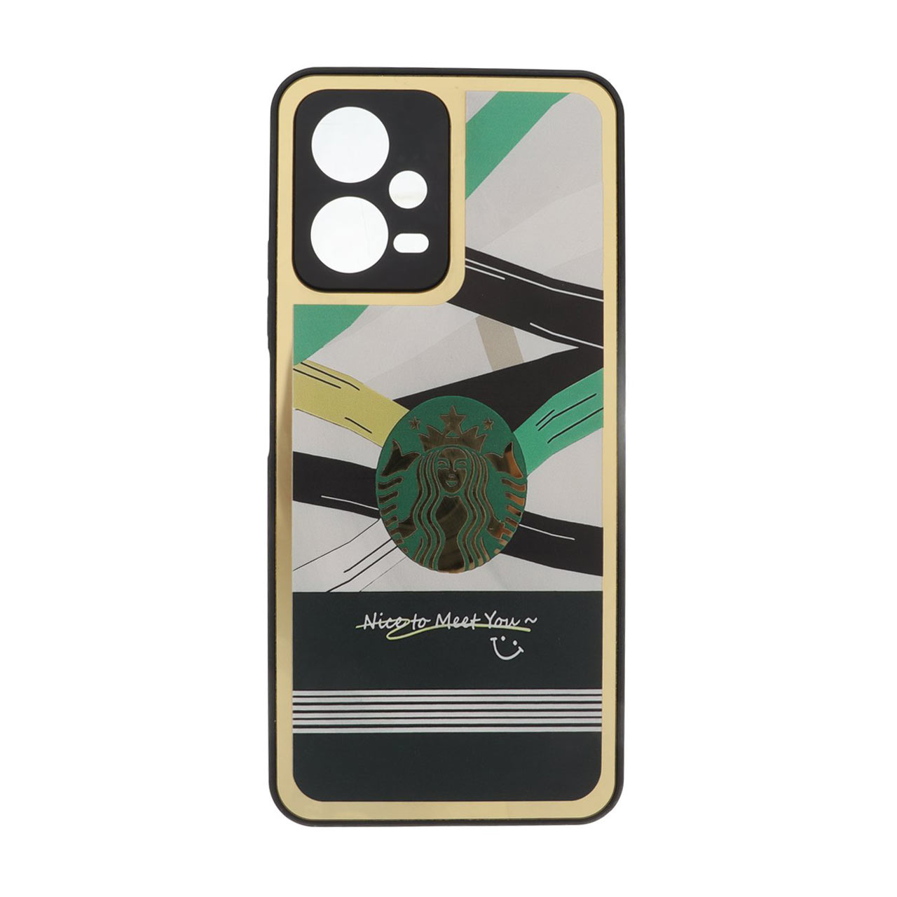 قاب لاکچری دور طلایی Xiaomi Redmi Note 12 5G / Poco X5 5G - طرح 974