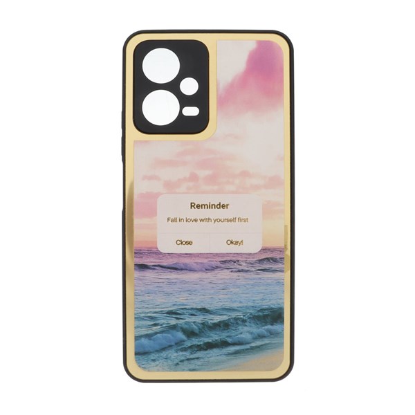 قاب لاکچری دور طلایی Xiaomi Redmi Note 12 5G / Poco X5 5G - طرح 980