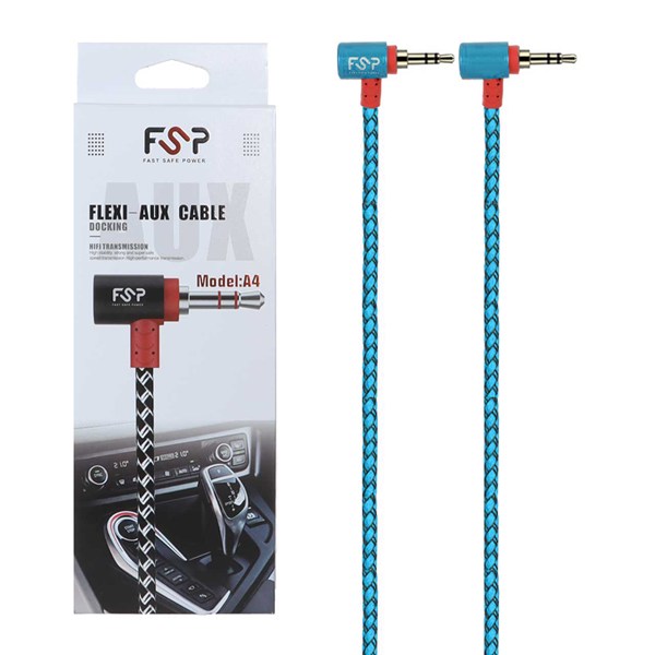 کابل FSP Aux مدل A4 - آبی - BSA