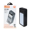 پاوربانک PD و فست شارژ Liami 20000Ah مدل LM7020 22.5W - مشکی (گارانتی شش ماهه شرکتی)
