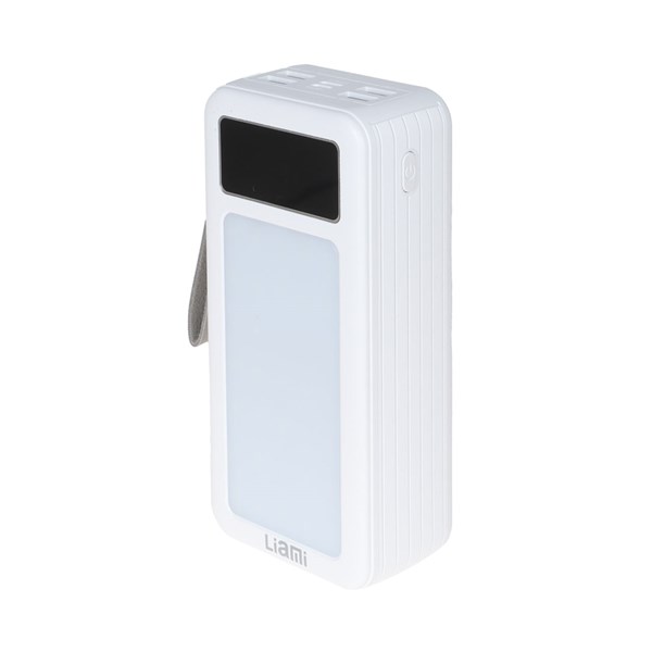 پاوربانک PD و فست شارژ Liami 30000Ah مدل LM7030 22.5W - سفید (گارانتی شش ماهه شرکتی)