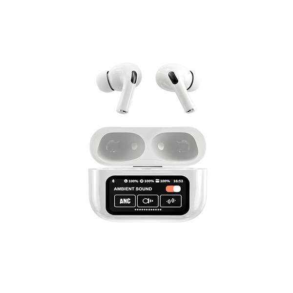 ایرفون بی سیم Touch Control ANC/ENC مدل A9 Pro - سفید کد 1