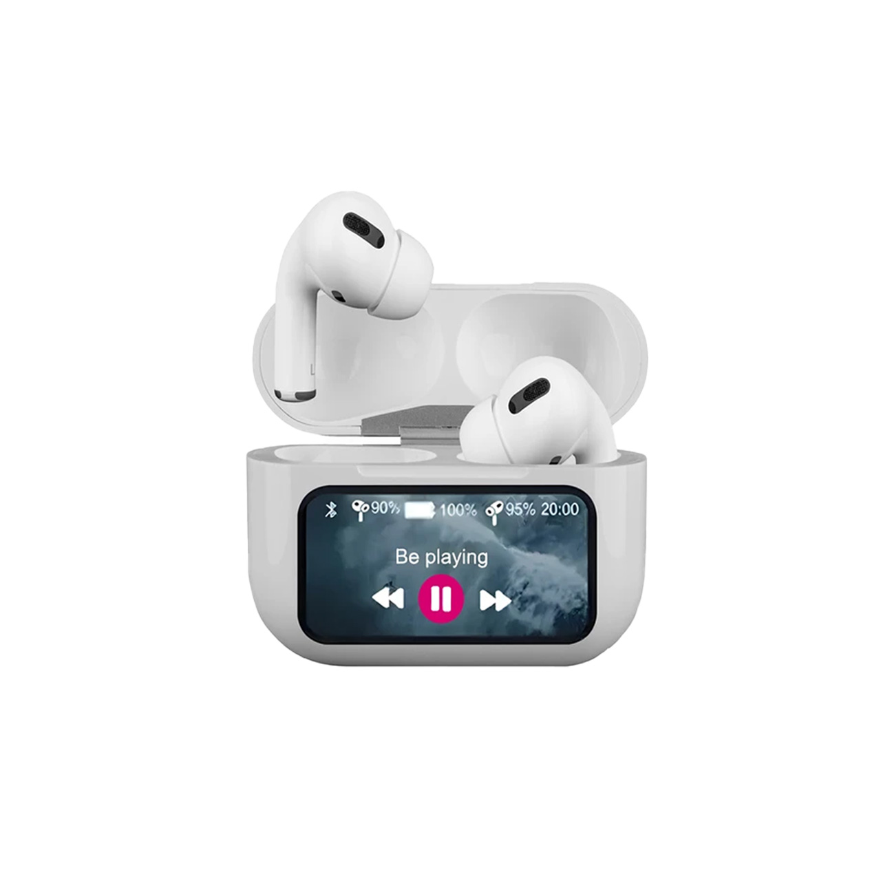 ایرفون بی سیم Touch Control ANC/ENC مدل A9 Pro - سفید کد 1