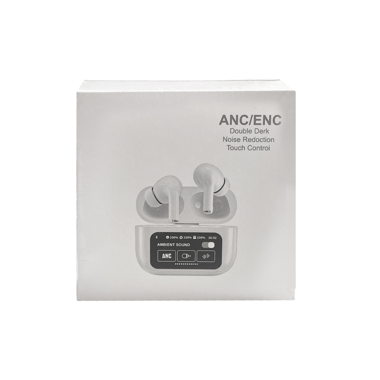 ایرفون بی سیم Touch Control ANC/ENC مدل A9 Pro - سفید کد 1