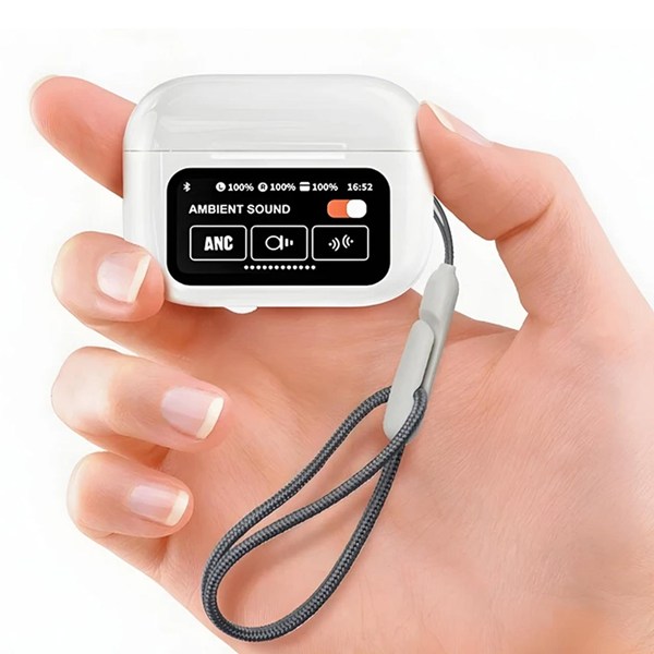 ایرفون بی سیم Touch Control ANC/ENC مدل A9 Pro - سفید کد 1