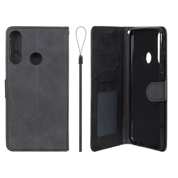 کیف موبایل مگنتی درجه یک داخل خز MNC Plus مدل Huawei Y6P - مشکی