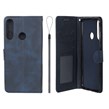 کیف موبایل مگنتی درجه یک داخل خز MNC Plus مدل Huawei Y6P - سرمه ای