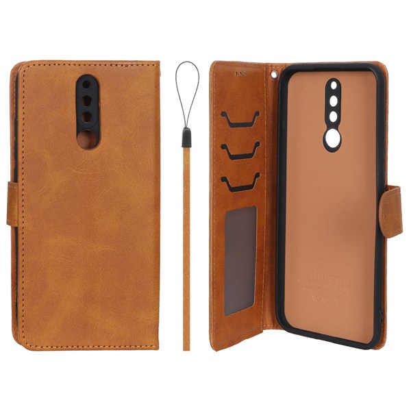 کیف موبایل مگنتی درجه یک داخل خز MNC Plus مدل Xiaomi Redmi 8A - عسلی