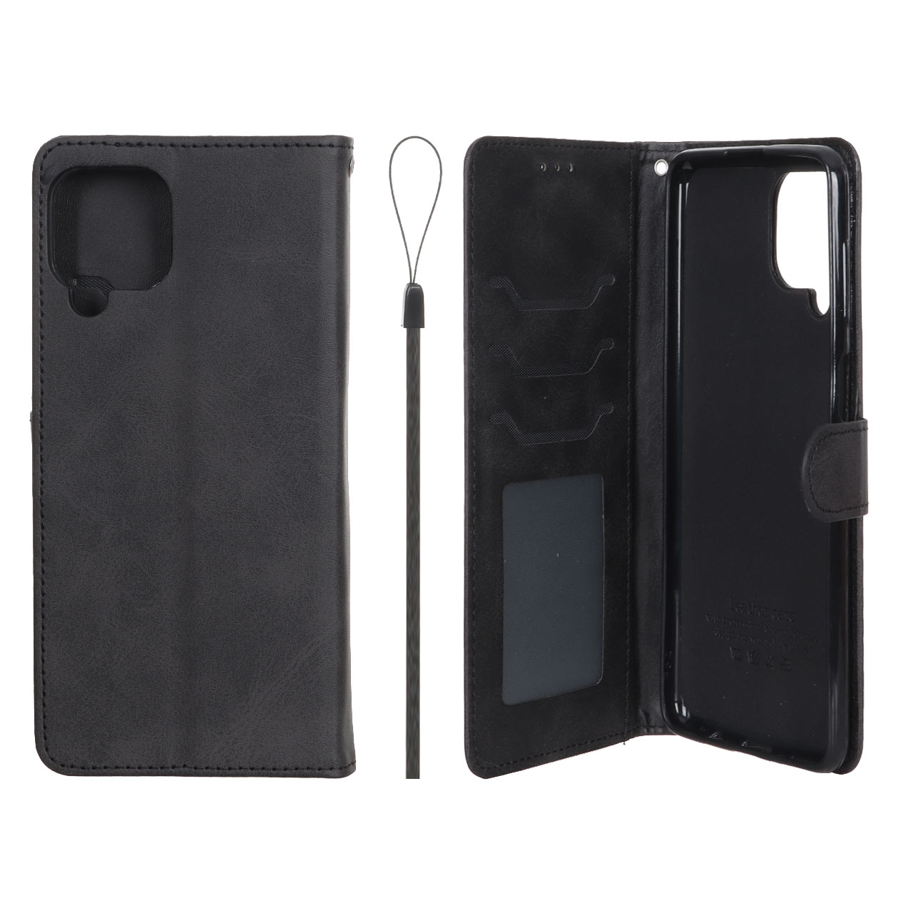 کیف موبایل مگنتی درجه یک داخل خز MNC Plus مدل Samsung Galaxy M62 / F62 - مشکی