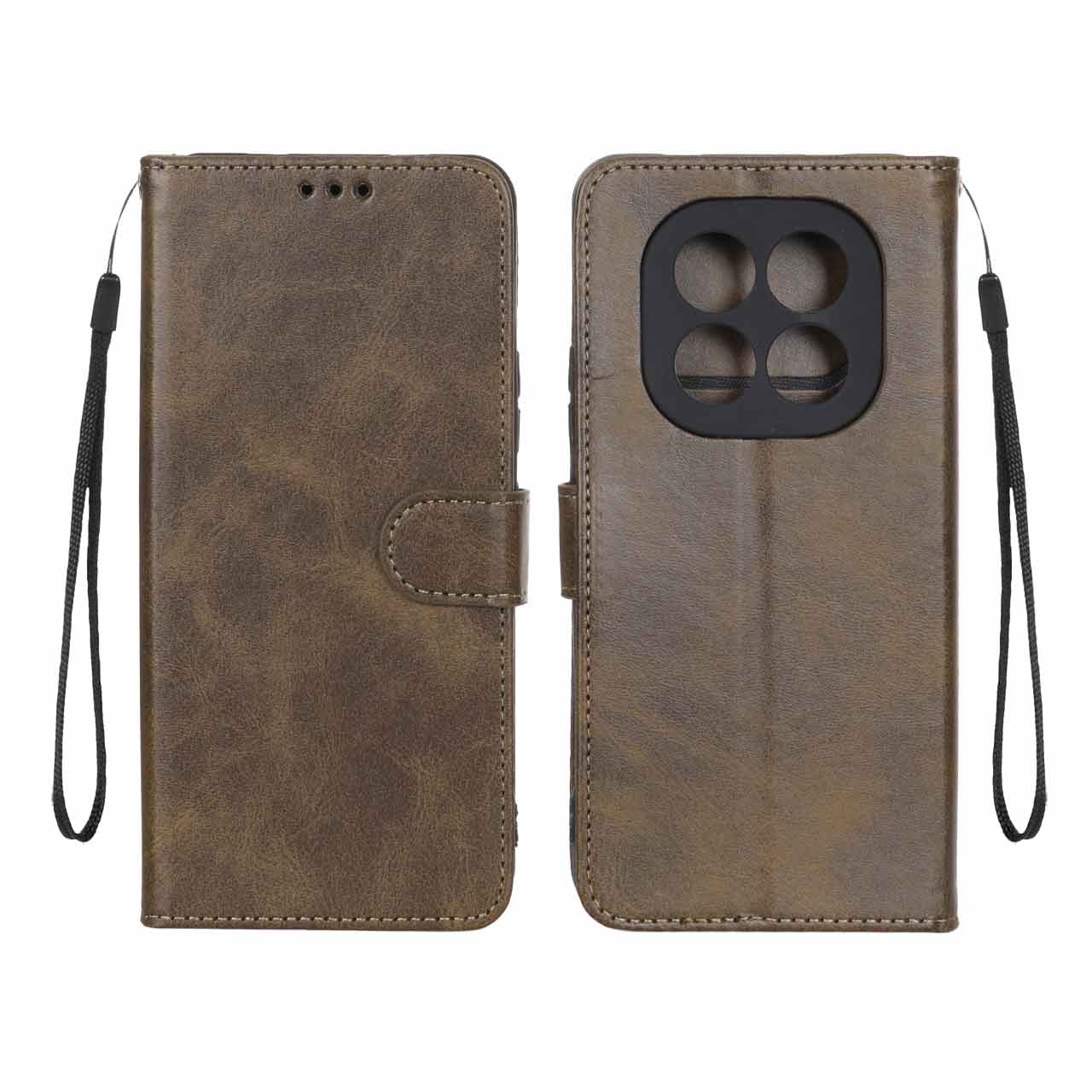 کیف موبایل مگنتی درجه یک MNC مدل Xiaomi Redmi Note 15 Pro 4G - سبز زیتونی
