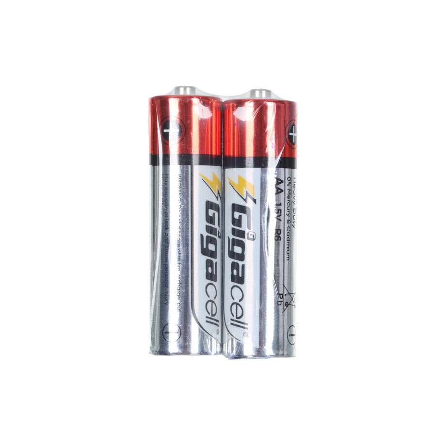 باتری قلمی GigaCell-AA مدل R6-2s (بسته 2 عددی)