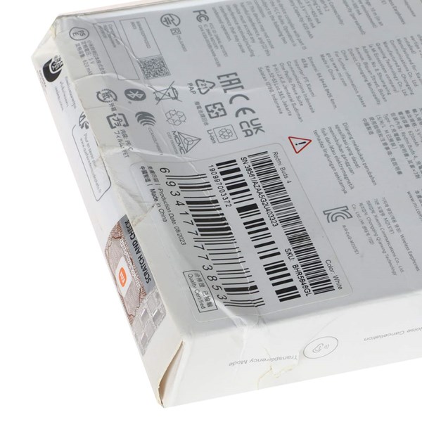 ایرفون بی سیم Xiaomi مدل Redmi Buds 4 - سفید (گارانتی شش ماهه ایویز)(پک ضعیف)