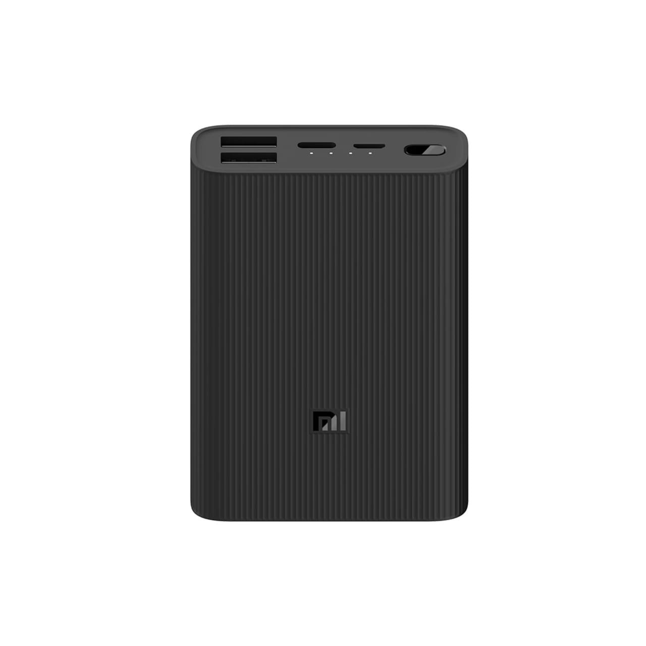 پاوربانک فست شارژ Xiaomi 10000mAh مدل PB1022ZM 15W - مشکی (گارانتی شش ماهه ایویز)