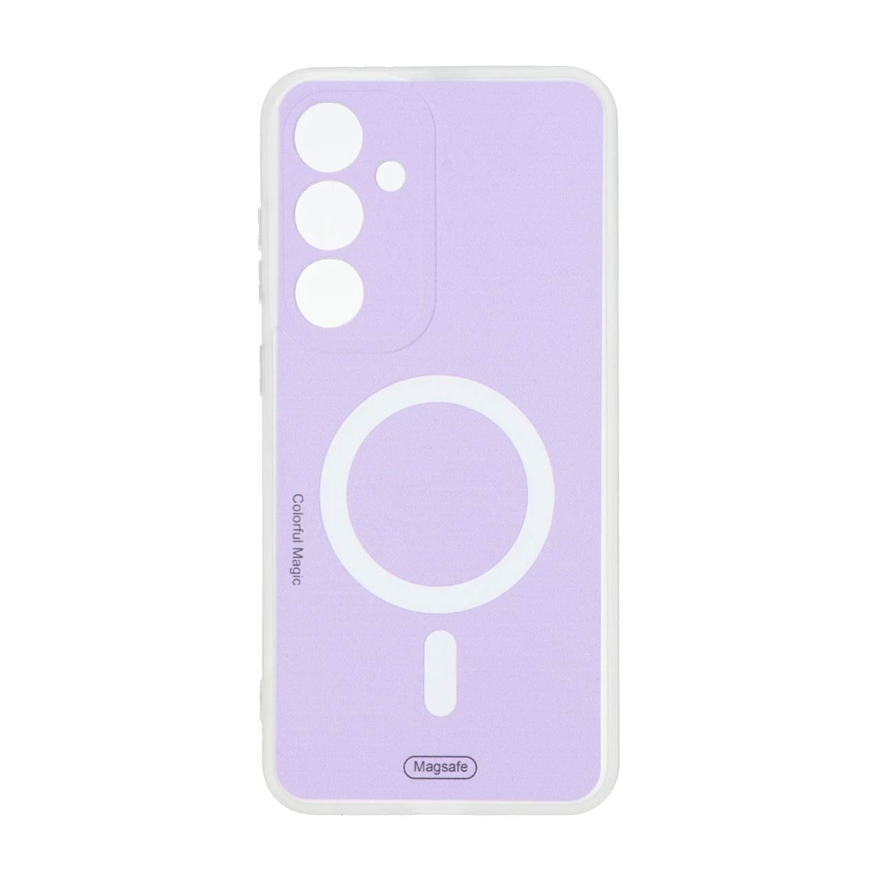 قاب Colorful Magic طرح مگ سیف محافظ لنزدار Samsung Galaxy S24 FE - یاسی