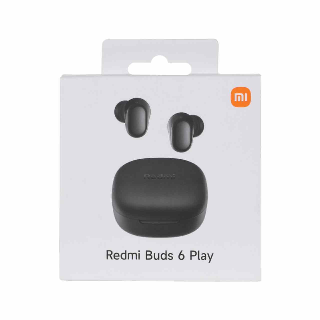 ایرفون بی سیم Xiaomi مدل Redmi Buds 6 Play - مشکی (گارانتی شش ماهه ایویز)