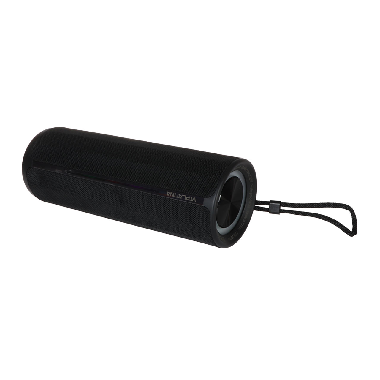 اسپیکر بی سیم بلوتوثی 20 وات VIPLATINA مدل VSW06 RGB با درگاه رم و USB - رنگ مشکی (کارکرده)