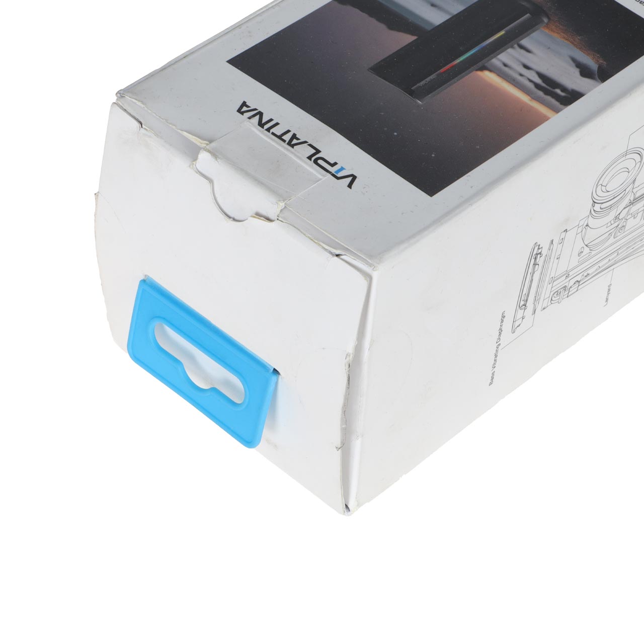 اسپیکر بی سیم بلوتوثی 20 وات VIPLATINA مدل VSW06 RGB با درگاه رم و USB - رنگ مشکی (کارکرده)
