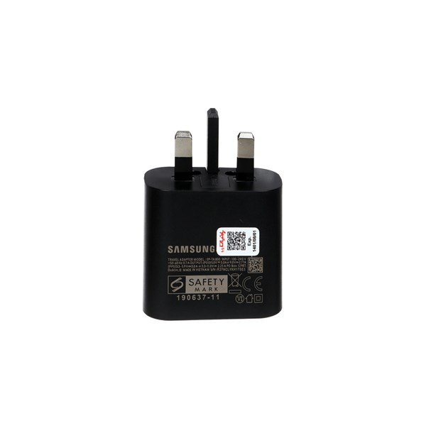 شارژر دیواری سه پین SAMSUNG 25W TA800 (فست و PD) - مشکی - BSA (کارکرده)