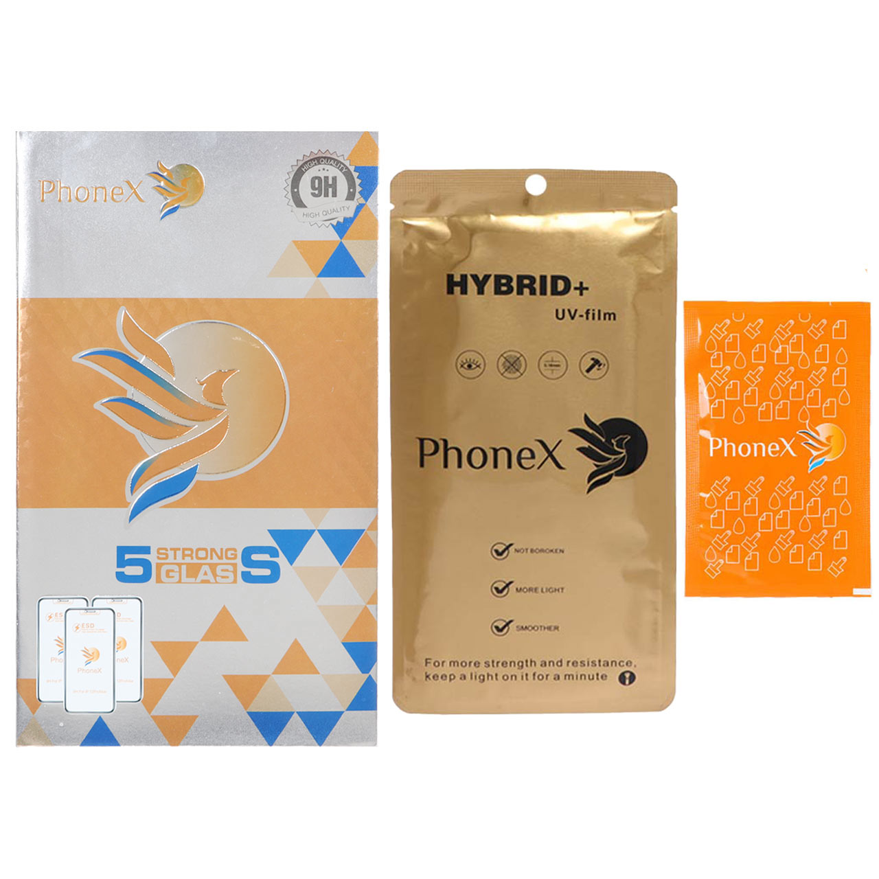 محافظ صفحه نمایش Phonex Polymer nano مدل Samsung Galaxy S22 Plus / S23 Plus (پک دار)