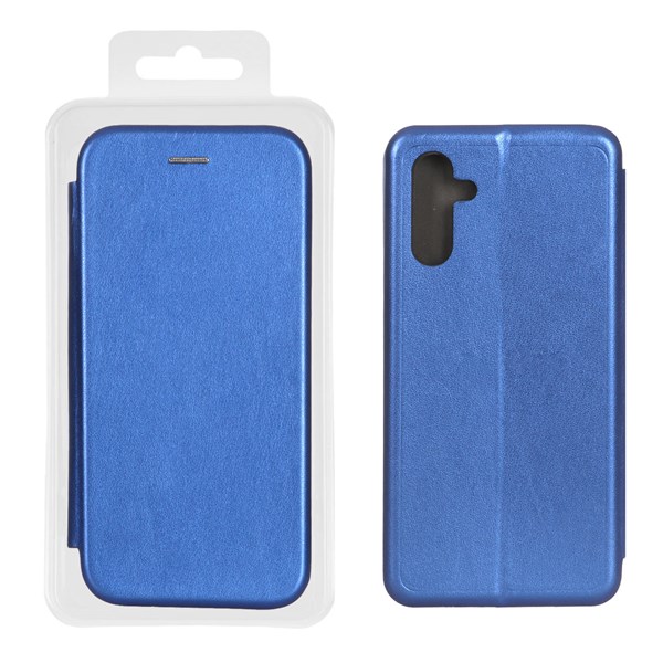 کیف موبایل مغناطیسی Samsung Galaxy A13 5G / A04s / M13 4G / M23 / F13 - آبی (پک دار)