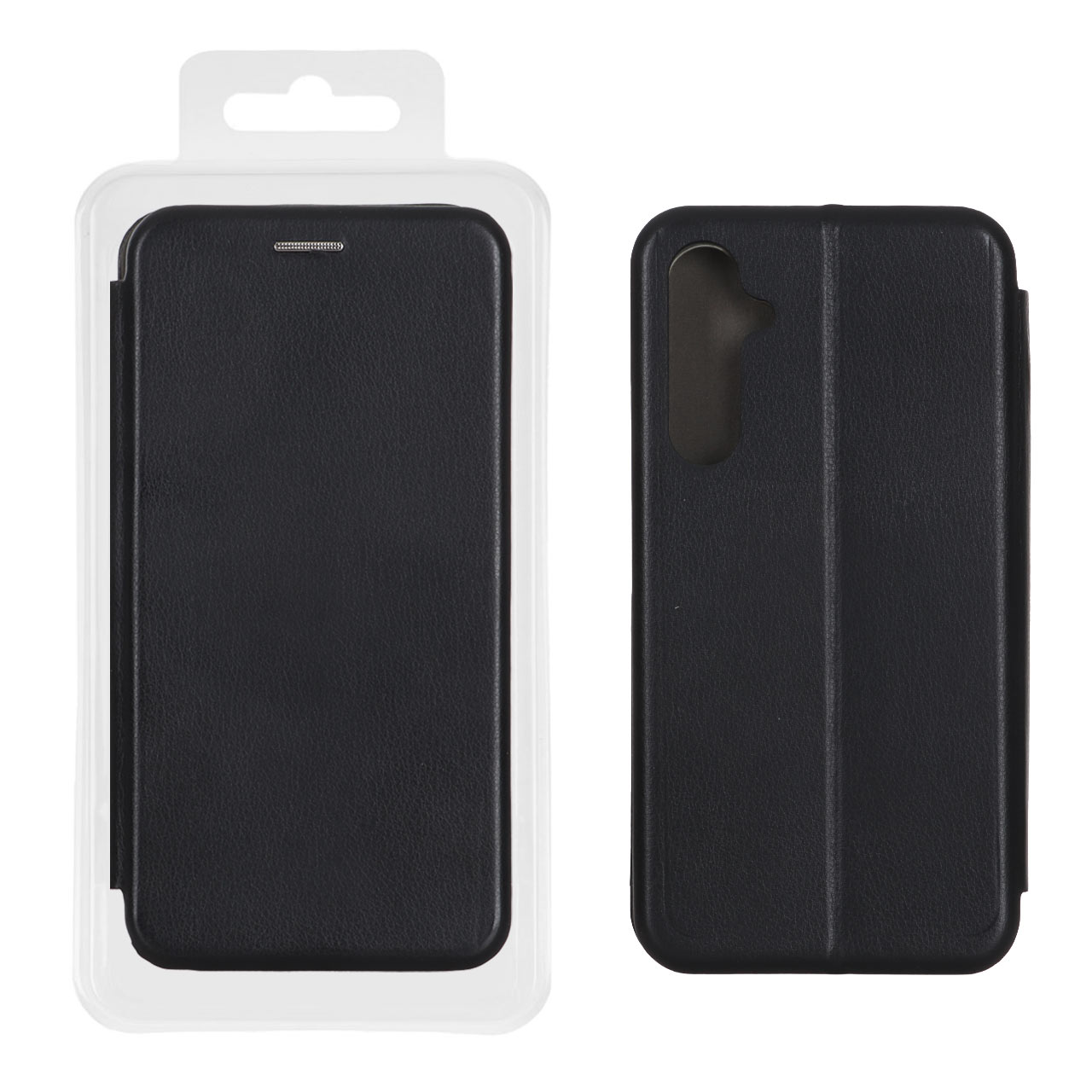 کیف موبایل مغناطیسی Samsung Galaxy S23 FE - مشکی (پک دار)