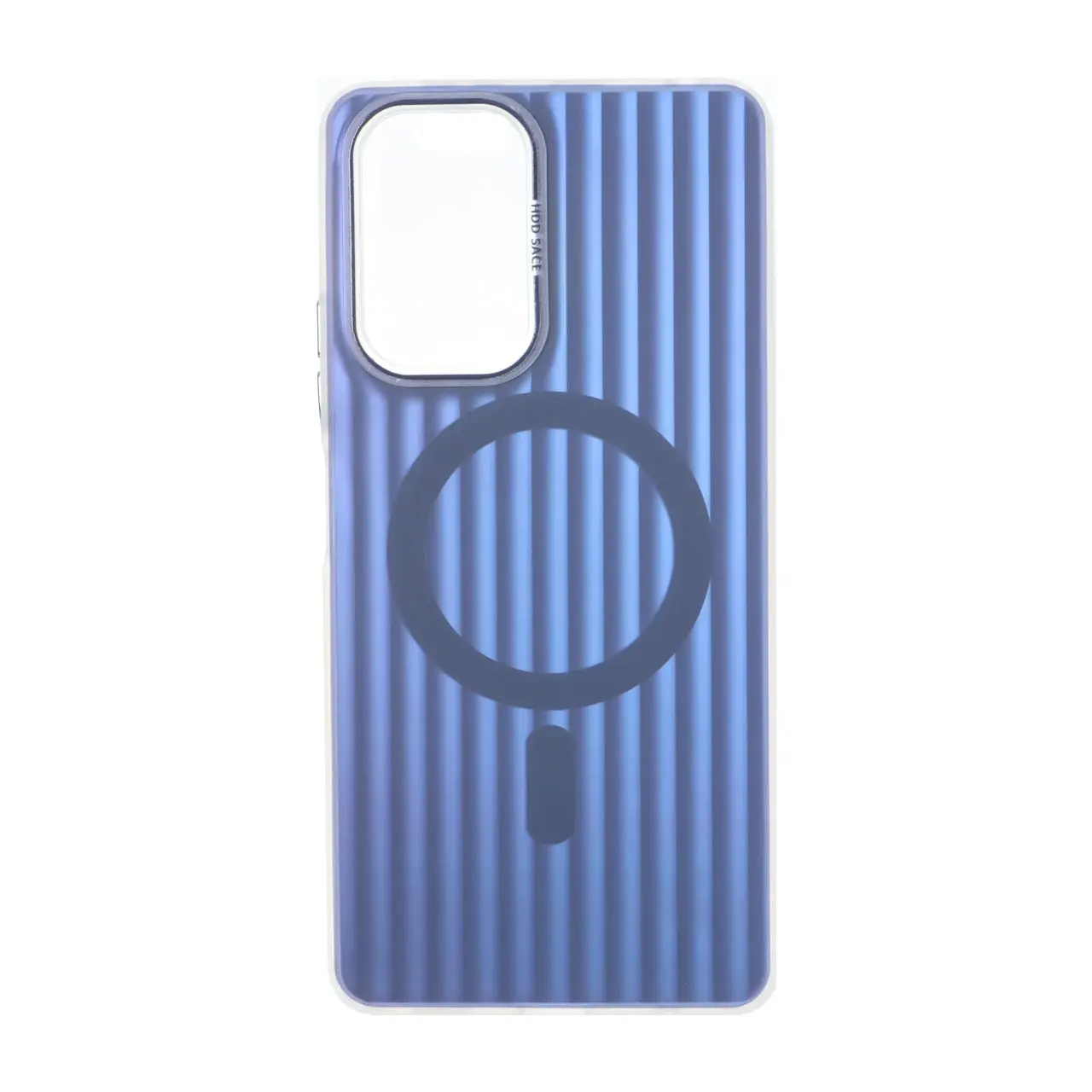قاب کرکره ای Funnyrich طرح مگ سیف دور مات Xiaomi Redmi Note 10 Pro 4G / Redmi Note 10 Pro Max - آبی کاربنی