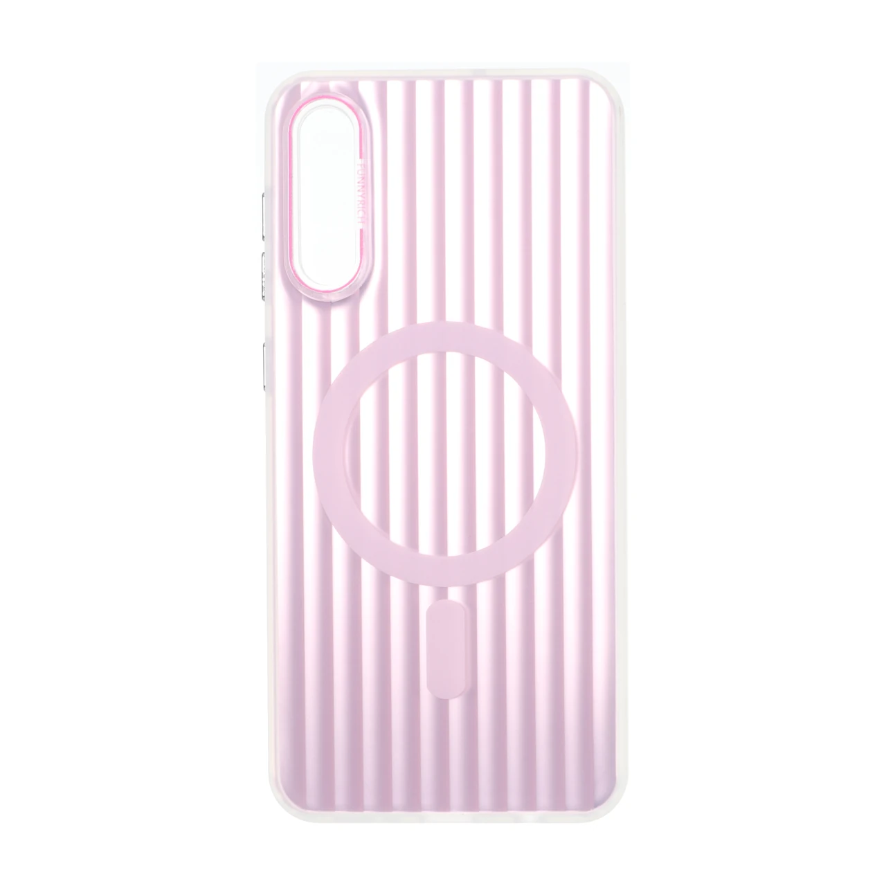 قاب کرکره ای Funnyrich طرح مگ سیف دور مات Samsung Galaxy A50 / A50s / A30s - صورتی