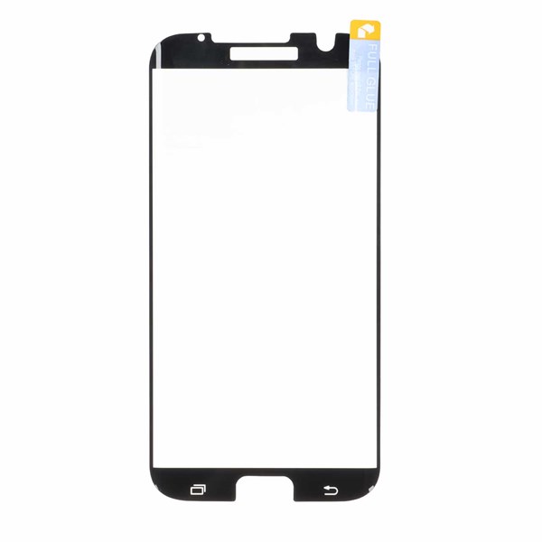 محافظ صفحه نمایش شیشه ای خم فول چسب Full Cover مدل Samsung Galaxy S7 Plus