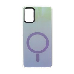 قاب هولوگرامی طرح مگ سیف دو رنگ Samsung Galaxy A03s / A02s - فیلی