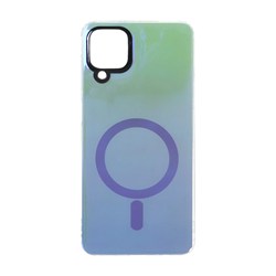 قاب هولوگرامی طرح مگ سیف دو رنگ Samsung Galaxy A12 / M12 / F12 - فیلی